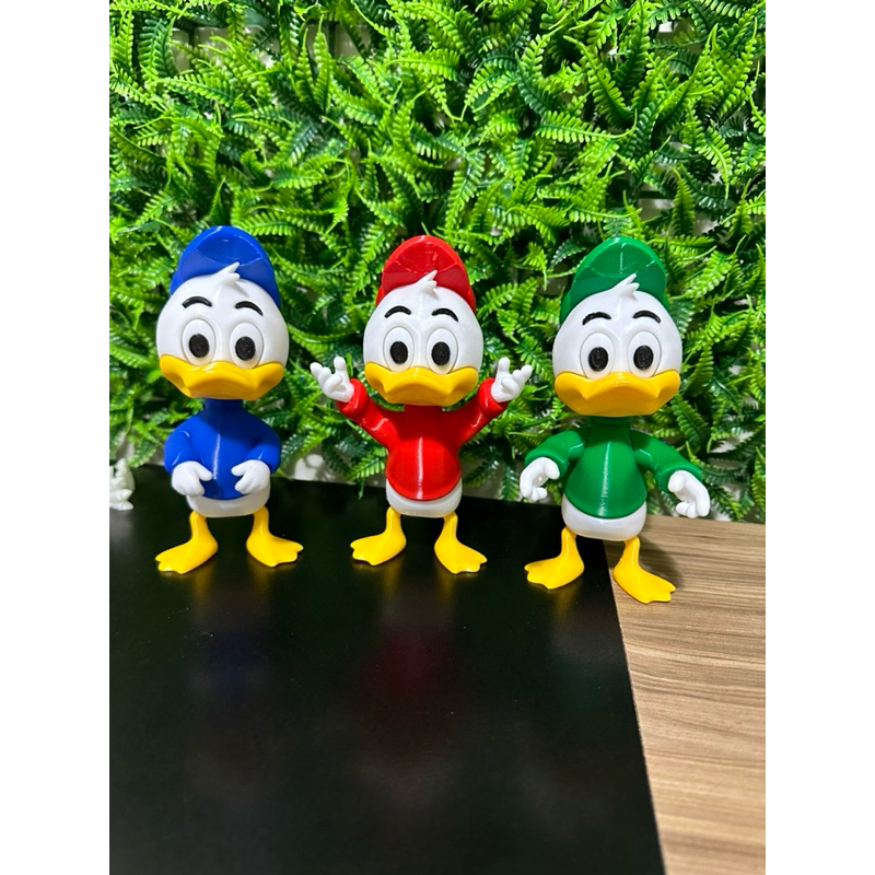 Sobrinhos do Tio Patinhas! Huguinho, Luizinho e Zezinho impresso 3d