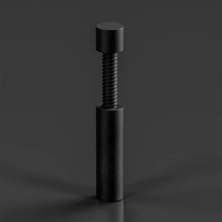 Suporte de Gpu para Placa de Vídeo Universal PREMIUM preto fosco N