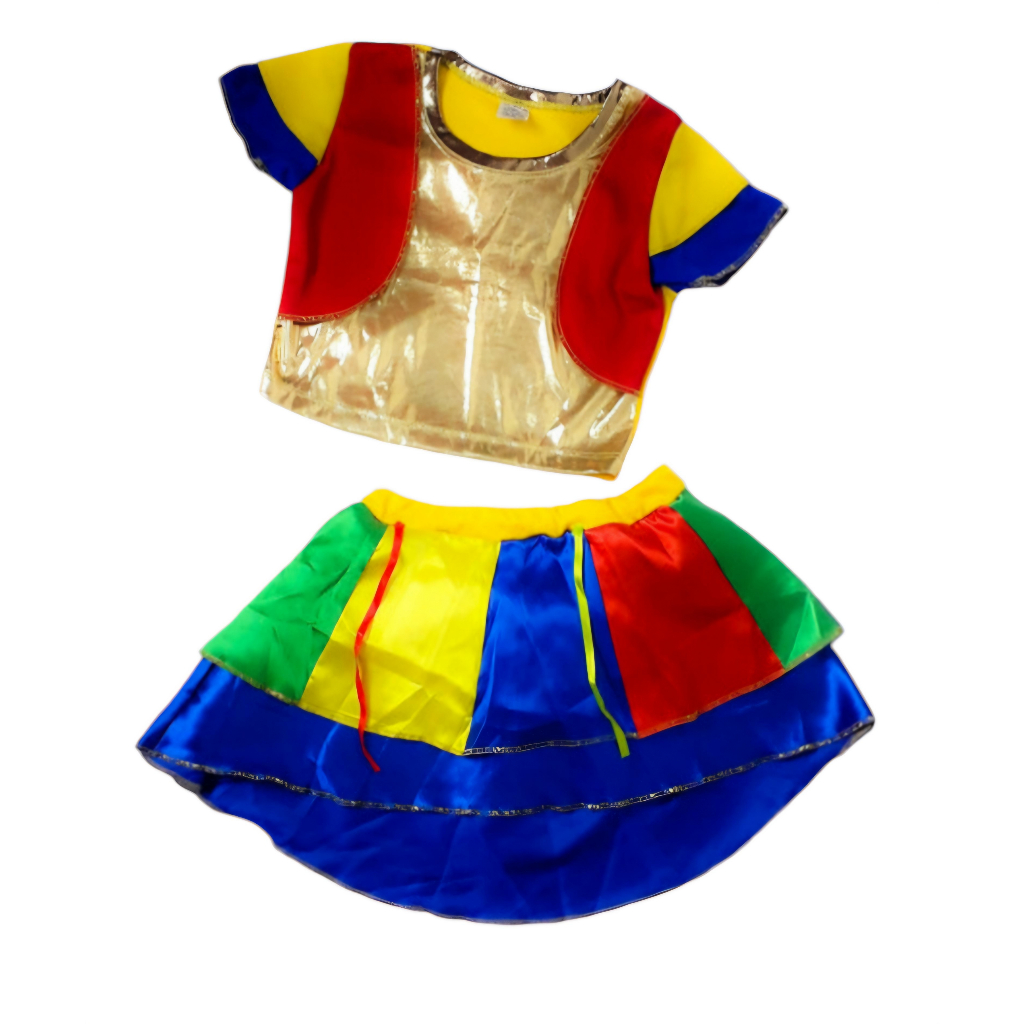 FANTASIA FREVO MENINA INFANTIL | Shopee Brasil