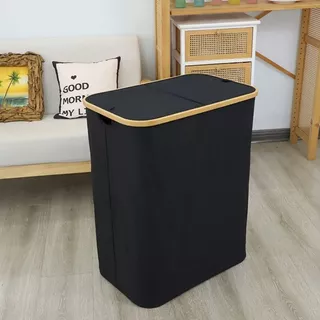 Cesto de Roupa Suja Lavanderia dobrável com tampa Forrado Ou sem cobertura com Alça Quarto Banheiro