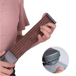 Pocket Guitar Treino Violão Guitarra Estudo Pratica Treinador Real