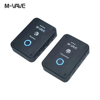 M-VAVE WP-9 Sistema de transmissão de monitoramento de retorno de ouvido sem fio de 2,4 GHz Receptor transmissor em Oferta na Shopee