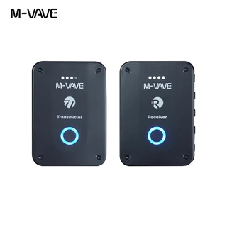 Monitor de fone de ouvido sem fio M-vave Transmissor receptor ISM de 2,4 GHz com suporte para função de gravação estéreo em Oferta na Shopee