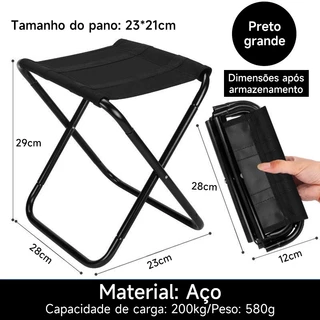 Banqueta Dobrável cadeira de pesca leve piquenique cadeira de acampamento dobrável pano de alumínio ao ar livre portátil