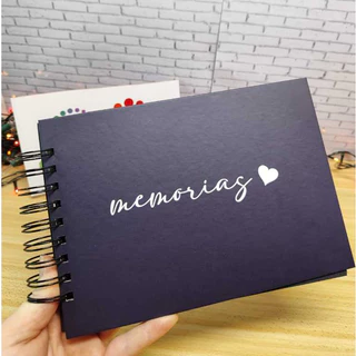 Caderno para colar fotos scrapbook em Oferta na Shopee