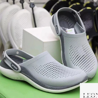 Pronto Para Enviar ! Genuine Crocs literide 360 Sandálias De Entupimento Quentes Novos Sapatos De Dedo Grande casual Unisexo