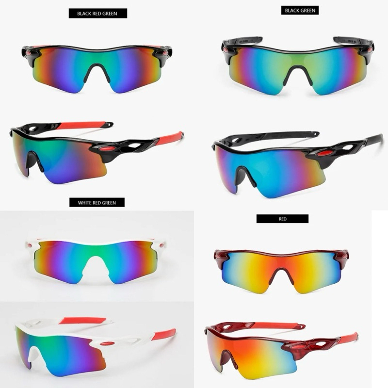 Oculos Esportivos para Ciclismo Corrida e Pesca Proteção UV para Atividades ao Ar Livre