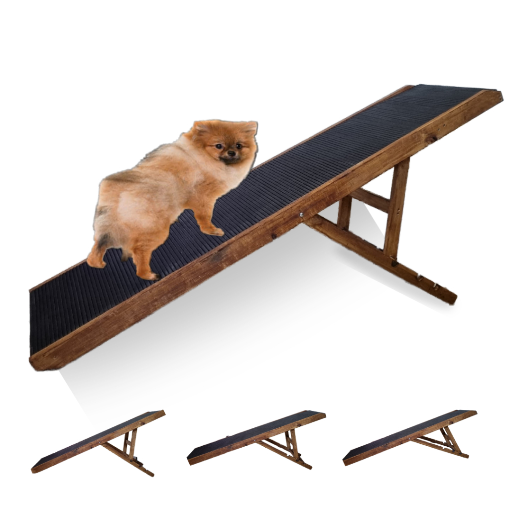 RAMPA PET GRANDE 70CM RESISTENTE 3 NIVEIS DE ALTURA CAMA