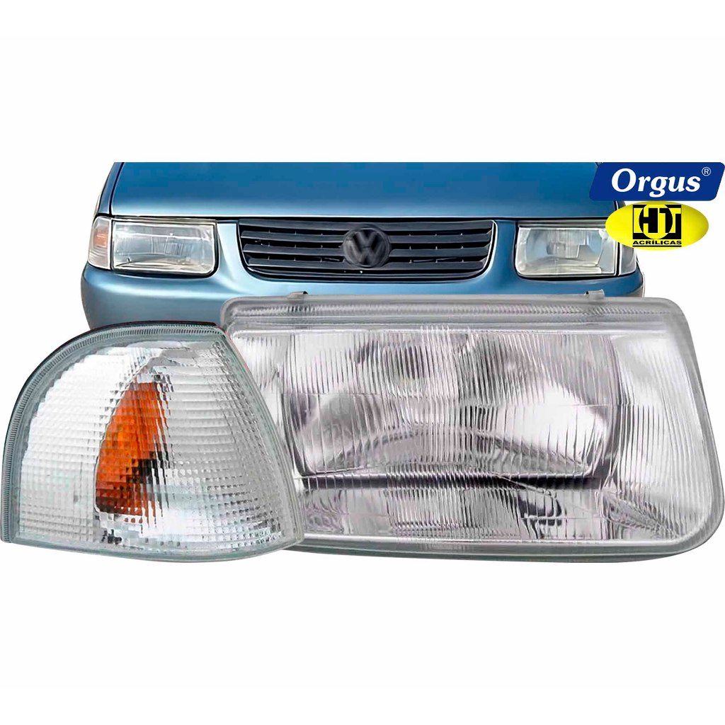 Farol Santana 1998 1999 2000 2001 2002 2003 2004 2005 2006 Lente Vidro ...
