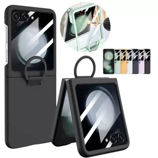 Capinha Capa Anti-impacto Película Anel Para Z Flip 6 Luxo