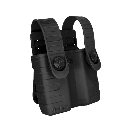 Porta Carregador Duplo Tab Lock Fast 9mm e .40, Beretta APX, G2C, TS9 ...