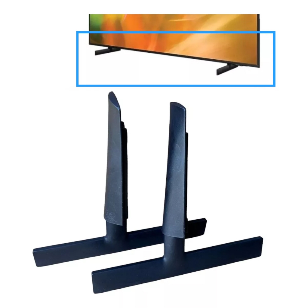 Par de Pedestal Base Suporte Pé para Tv Samsung de 50