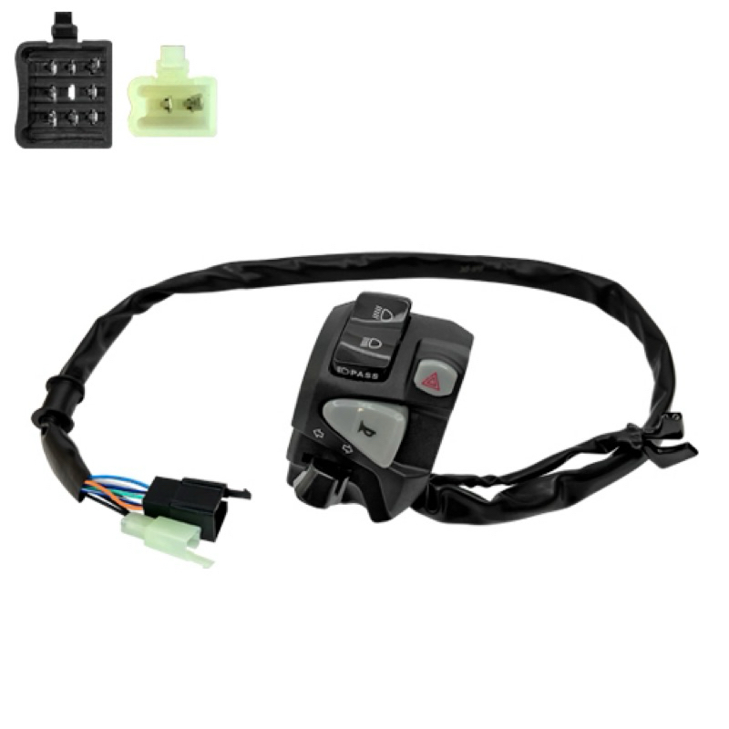 chave luz xre300 modelo nc750 com pisca alerta
