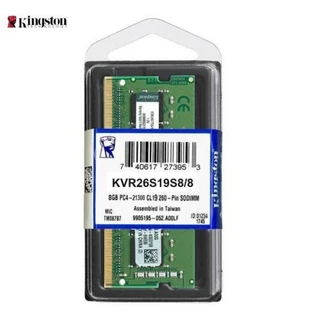 Memória RAM para Notebook 8GB DDR4 2666Mhz Kingston - KVR26S19S8/8