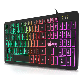 Teclado Gamer USB com RGB KP-2060 - Knup