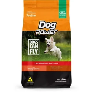 Dog Power Adulto 15kg Ração Super premium