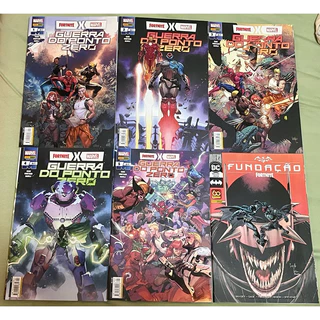 HQ Fortnite x Marvel: Guerra do Ponto Zero Completo - Vol. 1 ao 4 + Batman Fundação Fortnite