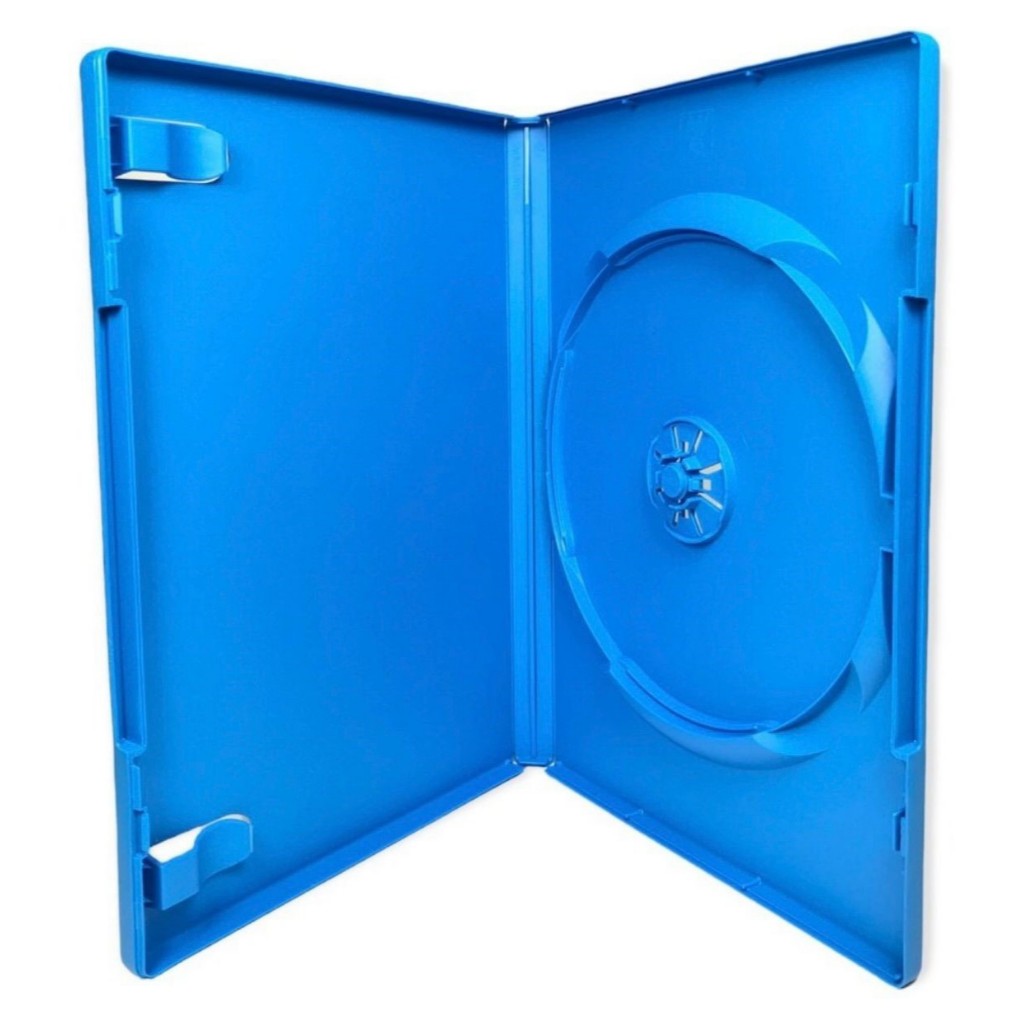 10 Estojo Dvd Capas Box Azul | Shopee Brasil