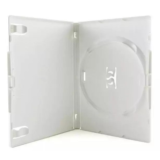 10 Estojo Dvd Capas Box Branco | Shopee Brasil