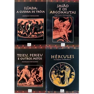 A Odisséia - Menelaos Stephanides + Coleção Mitos Gregos: Hércules, Teseu, Jasão e Guerra de Troia