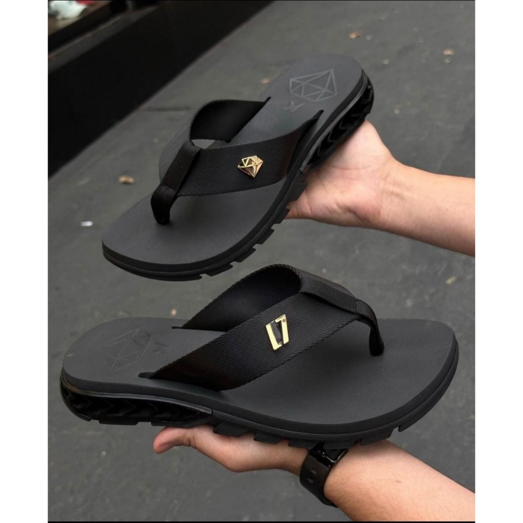 Chinelo Masculino Kner Sandalia Masculina KENR Confortavel L7 Rakk ...