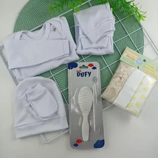 Enxoval Maternidade 9 peças Saída Maternidade Recém Nascido com Faixa Umbigo Touca Luva em Oferta na Shopee