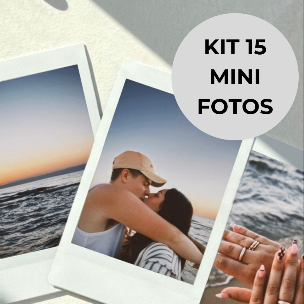 KIT 15 FOTOS Mini fotos MÁXIMA QUALIDADE - Envio em 24h | Shopee