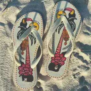 Chinelo Feminino Estampa 3D Moda Fashion Lindos leves e confortáveis