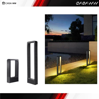 Poste Jardim Luminária Coluna Chão Externo IP66