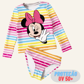 Kit UV proteção infantil menina Personagem Menina Baby