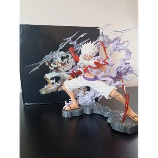 Anime One Piece, Luffy Gear 5, Nika action figure