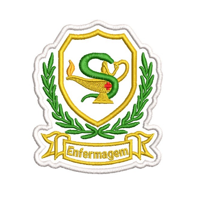Patch Bordado Termocolante - Enfermagem