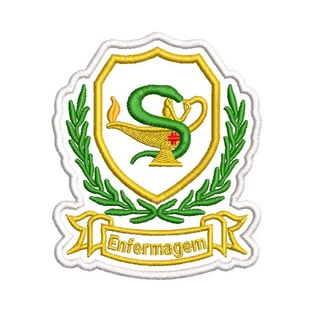 Patch Bordado Termocolante - Enfermagem