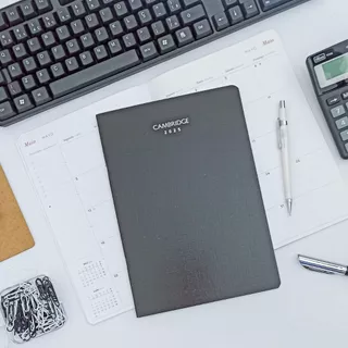 Agenda Planner Grampeado Cambridge 2025 M7 17,8 x 25,4 cm 20 Folhas - Tilibra