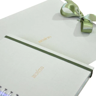 Álbum Bebê Com Árvore Genealógica + Caderneta Saúde Personalizado