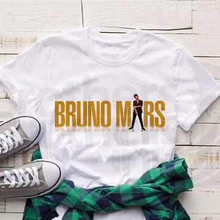 CAMISETA OU BABY LOOK OU PLUS SIZE BRUNO MARS LIVE IN BRAZIL R7294