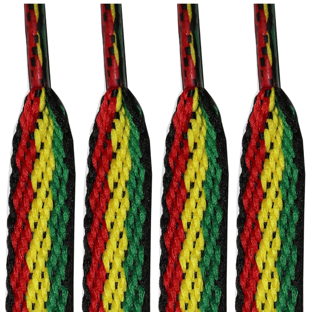 Cadarço 1,20m 120cm raggae rasta jamaica colorido primium