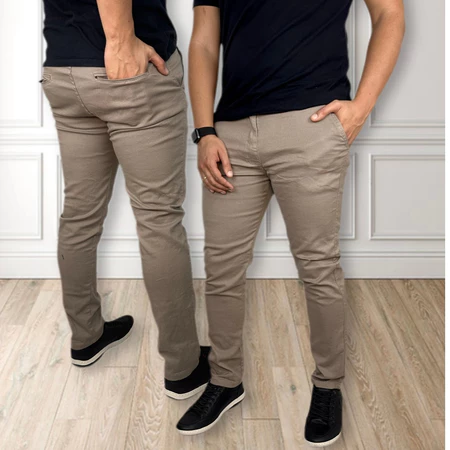 Calça de SARJA Masculina Skinny