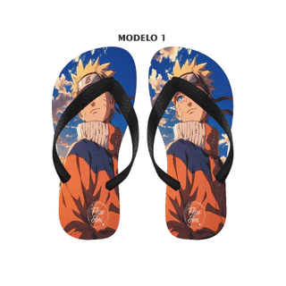 Chinelo Naruto Anime Masculino e Feminino Varios Modelos Disponiveis