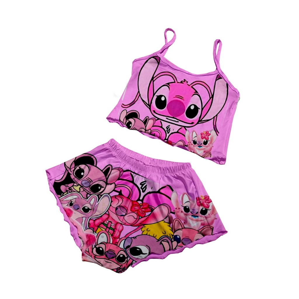 BABAY DOLL ANGEL ROSA PINK | Shopee Brasil