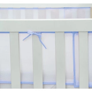 tela para grade de berço protetor respirável tule antisufocante bebê berço americano, mini berço