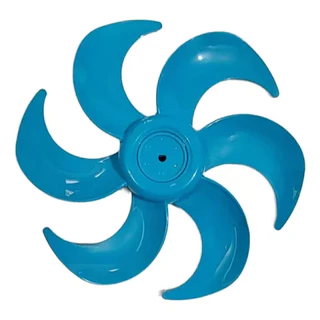 Hélice para ventilador Ultra 30cm 6 pás original eixo meia lua