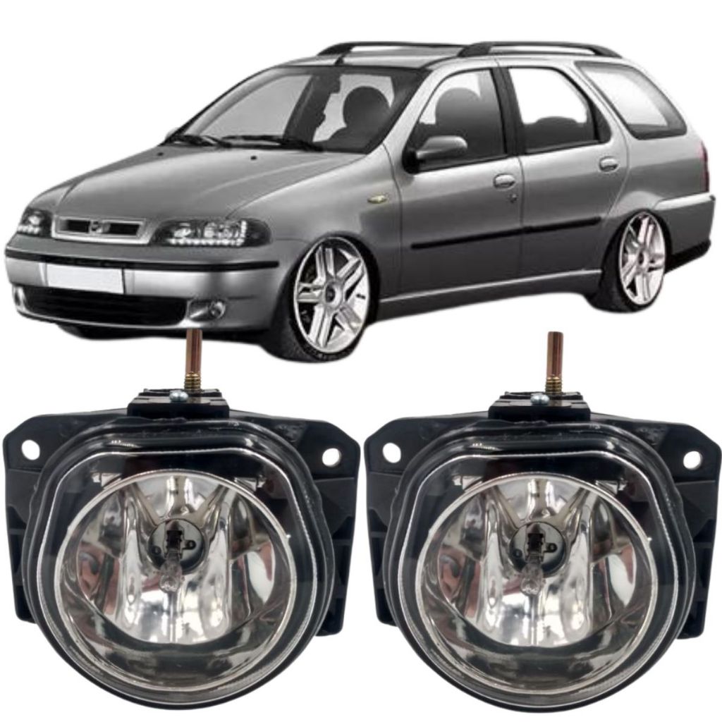 Farol de Milha Palio Weekend G2 2001 2002 2003 2004 2005 2006 | Shopee ...
