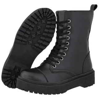 Bota Coturno Com Ziper Crshoes 1605