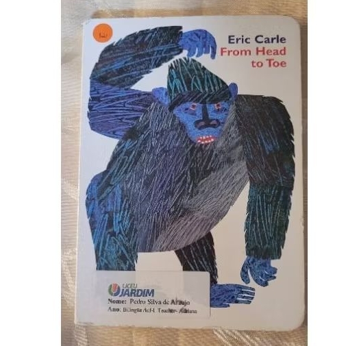 From Head To Toe - Eric Carle | Shopee Brasil