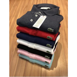 KIT Camisas Gola Polo Básica Manga Curta Cores sortidas