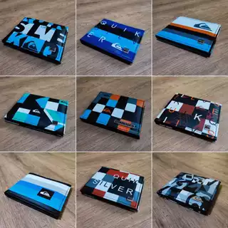 Carteira Quiksilver Masculina Compacta Diversos Modelos