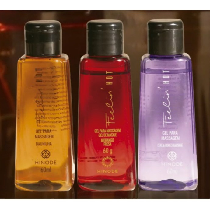 Gel para Massagem Feelin 60g Hinode Shopee Brasil