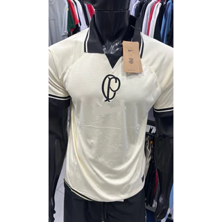 Camisa de futebol 2023 CP bege