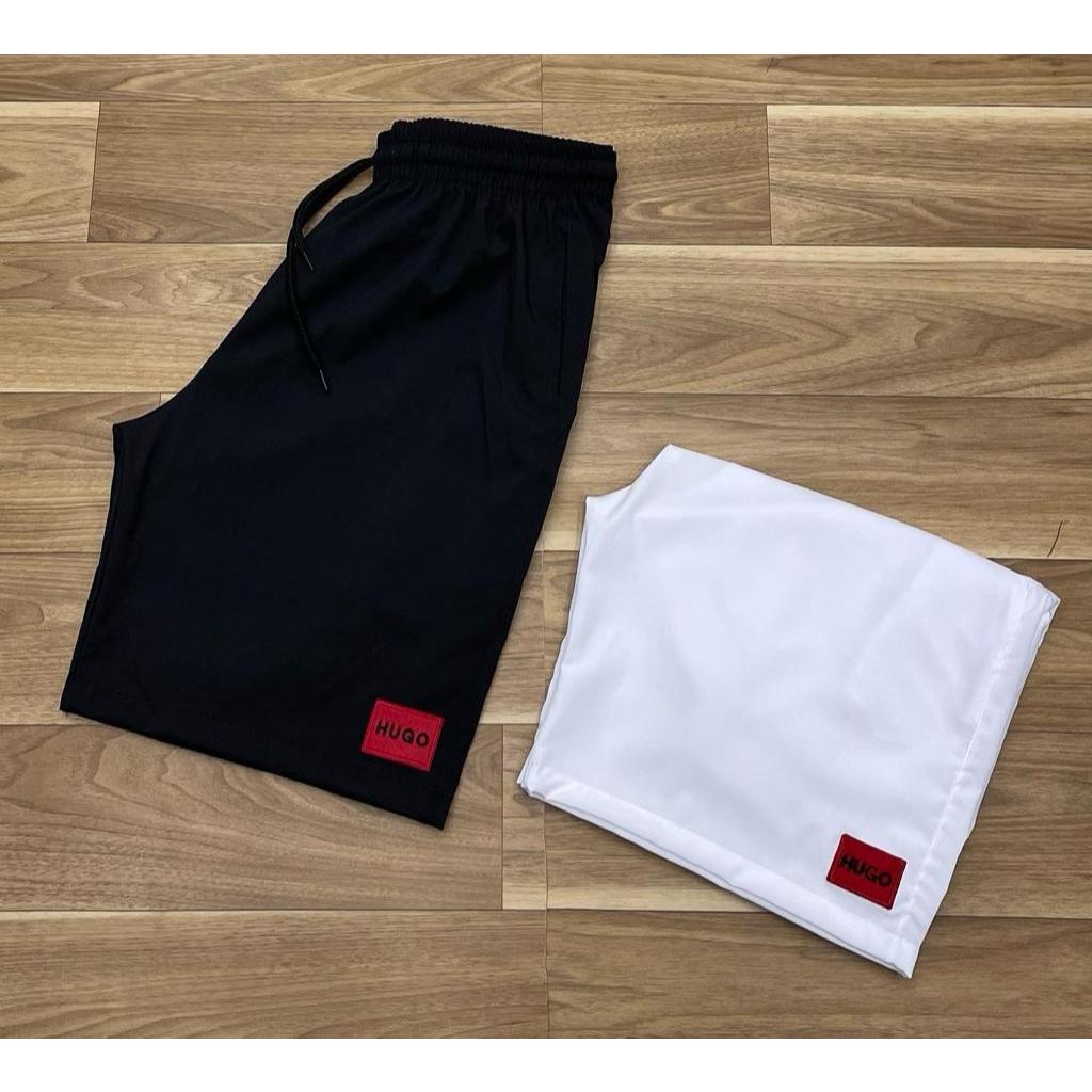 BERMUDA SPORT ELASTANO BORDADA - ENVIO IMEDIATO